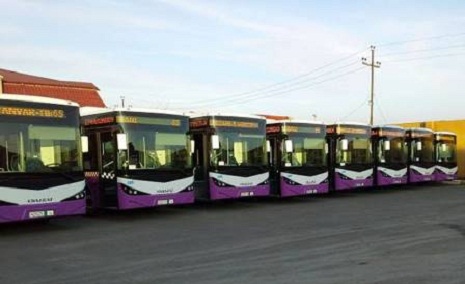 New buses brought in connection with 1st European Games put into use